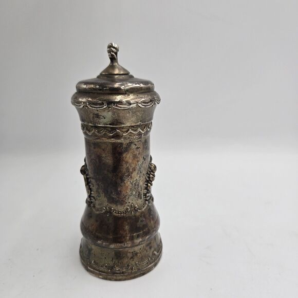 Vintage Century Baroque Silver Plated 5.25" Pepper Grinder Godinger Mill 5 GSA - Picture 2 of 6